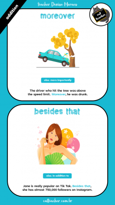 connectors of addition or cause and effect 3