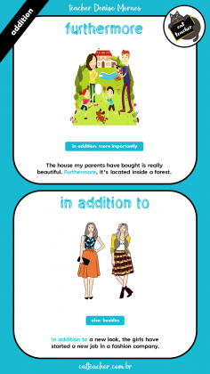 connectors of addition or cause and effect 4