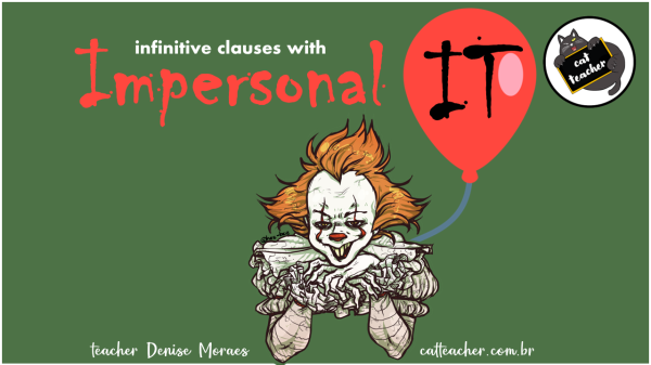 infinitive clauses with impersonal it PAISAGEM 1