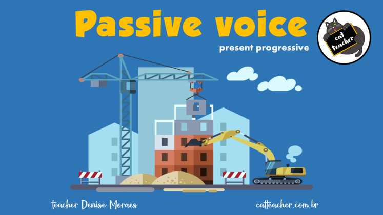 passive voice present progressive 1