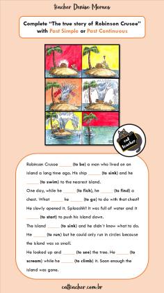 past simple x past continuous 7