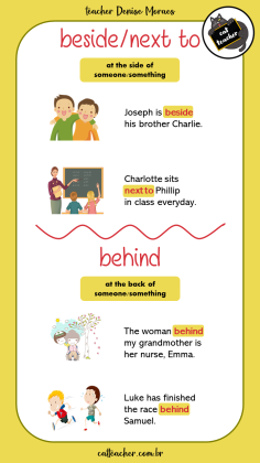 prepositions of place 8