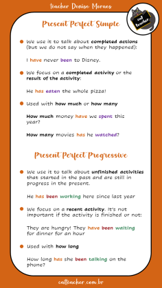 present perfect progressive 6