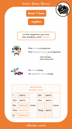 present simple - has 4