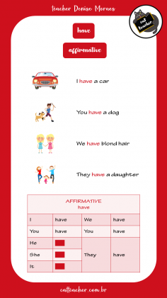 present simple - have 3