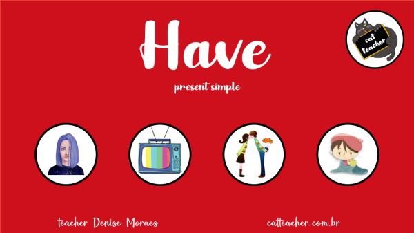 present simple - have CAPA PAISAGEM