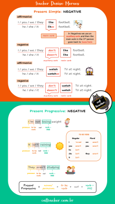 present simple x present continuous 8
